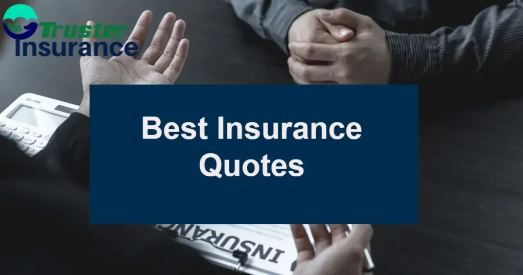 Person comparing various insurance quotes online for the best rates.