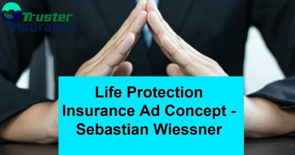 Life Protection Insurance Ad Concept by Sebastian Wiessner showcasing family security.