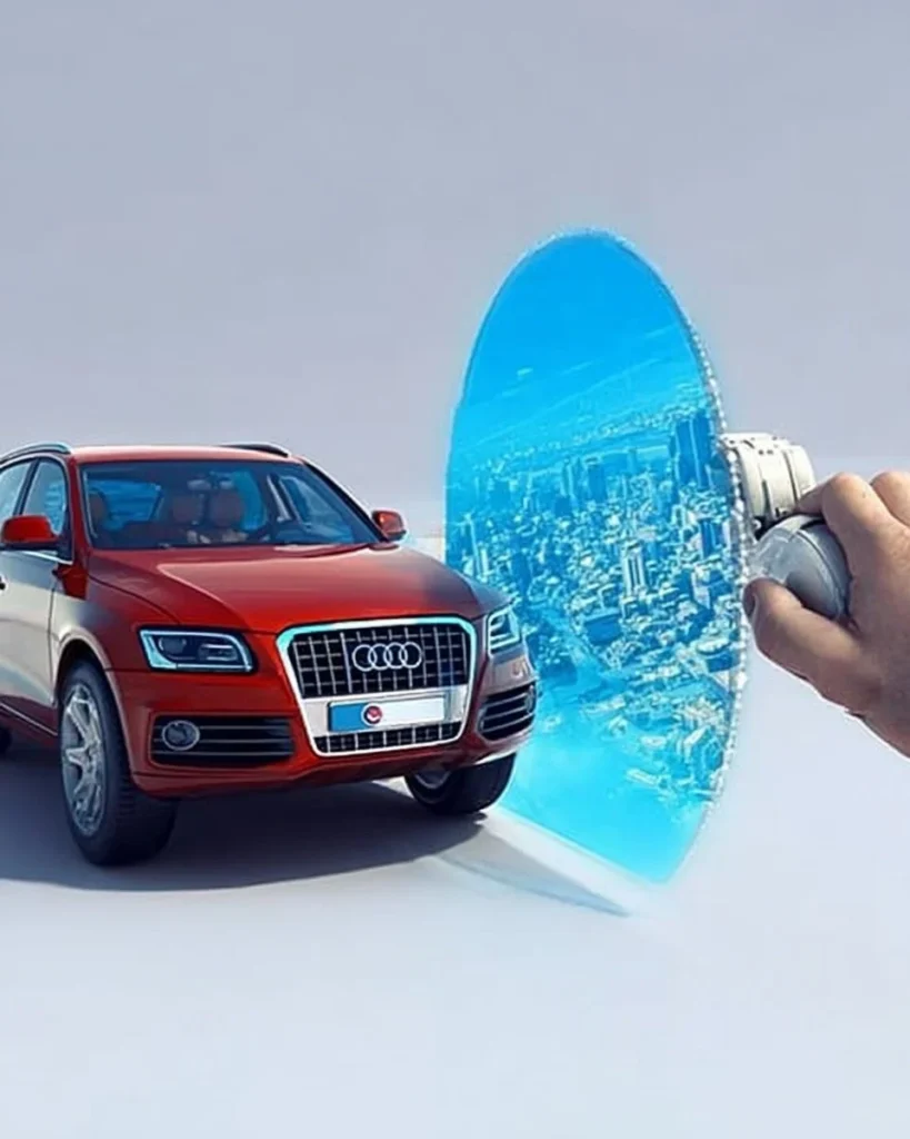 QIC Insurance logo with Eslam Saber offering insurance solutions.